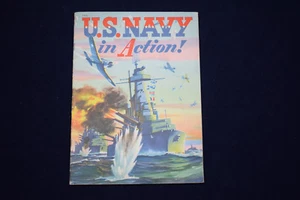 US Navy in Action - Whitman Publishing 1941 1942 - Charles Rosner - Picture 1 of 6