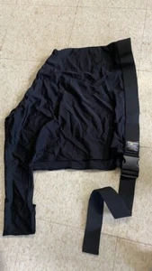Stretchies Equine UNDERWEAR Bra Black Prevents SHOULDER Rubs Size Small - Picture 1 of 3