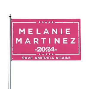 NEW Melanie Martinez American USA Flag 2024 Tapestry USA Banner Singer 3x5ft - Picture 1 of 5