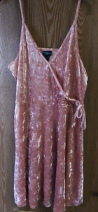 Rue + 2X Minikleid rosa Samt - Bild 1 von 3