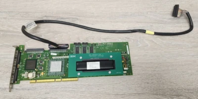 IBM 06P5737 ServeRaid 4Mx Dual Channel U160 SCSI Storage Controller Card Battery - Image 1 of 4