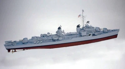 Giant 1/96 Scale USS Gearing Class Destroyer Plans, Templates, Instructions 48" - Image 1 of 2