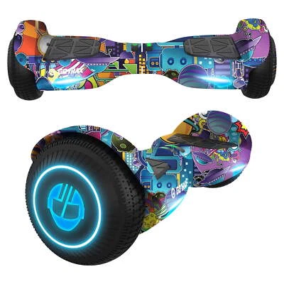 Gotrax Edge Self-Balancing Hoverboard for Kids & Adults, Galaxy Design
