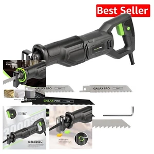 Powerful Electric Reciprocating Saw for Wood, Metal & PVC Cutting, 6" Blade - Picture 1 of 11