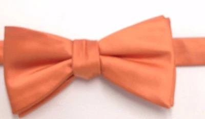 $115 Countess Mara Hombre Informal Naranja Sólido Vestido Pajarita Ajustable Pajarita Foto 1 de 4