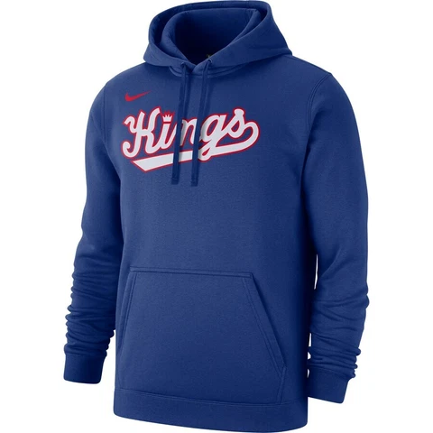 New Sacramento Kings Nike Hardwood Classics Club Pullover Hoodie Men's NBA NWT Cover