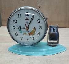 Orologio Sveglia Da Tavola Gallina, SHANGHAI MADE IN CINA ANNI 60 VINTAGE....