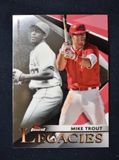 2021 Finest Legacies #FL-MT Mike Trout & Vladimir Guerrero - Angels