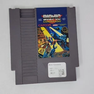 Bionic Commando Nintendo Entertainment System 1988 Capcom Vintage Cartridge NES - Picture 1 of 6