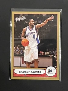 Baloncesto Gilbert Arenas 2005 Topps Bazooka Gold #147 Washington Wizards - Imagen 1 de 2