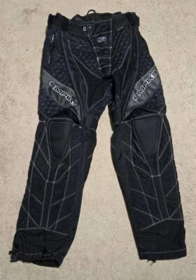 Pantalones de paintball Empire Contact adultos PEQUEÑOS 28-34 negros ajustables acolchados para hombre  Foto 1 de 4