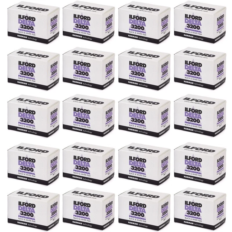 Ilford DELTA 3200 Professional - Black & white print film 135 (35 mm) ISO 36 exposures #1887710