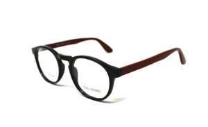 Ballisimo 8002 Black Red Unisex Eyeglasses Italian Design Size 46mm-21mm - Picture 1 of 7