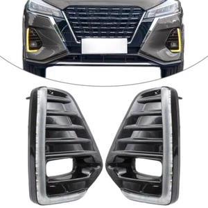 2x Luz de circulación diurna LED DRL con luces de señal de giro aptas para coche NISSAN KICKS 2021 - Imagen 1 de 10