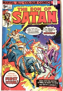 THE SON OF SATAN. NUMBER 1. GIL KANE-COVER. 1975. FN 6.0. KEY ISSUE. - Picture 1 of 8