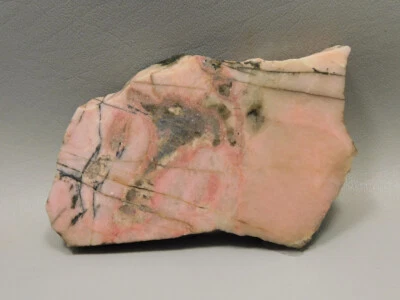 Rhodonite Stone Slab Lapidary Cabbing Rough Rock Australia #O2 - Image 1 of 4