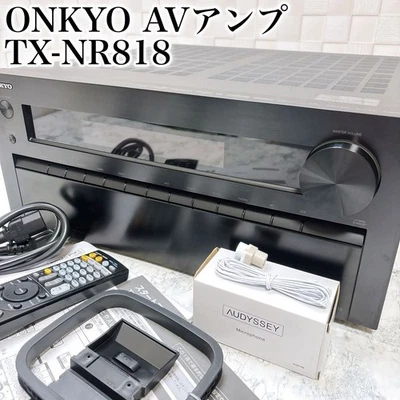 ONKYO TX-NR818 7.1 Channel AV Receiver Tested Audio Video Amplifier - Image 1 of 4