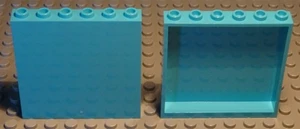 Lego Wall 1X6X5 Turquoise 1 Piece - Picture 1 of 1
