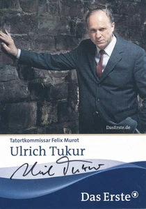 ULRICH TUKUR, TATORT WIESBADEN, ORIGINAL SIGNIERT, AUTHENTIC SIGNED - Picture 1 of 1