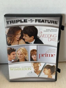 Triple Feature DVD /Wedding Date, Prime & Wimbledon / - Imagen 1 de 2