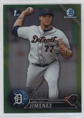 2016 Bowman Chrome Prospects Green Refractor /99 Joe Jimenez #BCP225 - Image 1 of 2