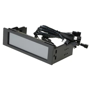 5.25" PC Fan Speed Controller Temperature Monitor 5 Channel LCD Front Panel - Picture 1 of 15