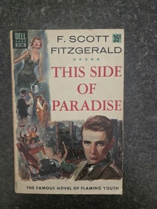 This Side Of Paradise - F. Scott Fitzgerald - Dell D140 1948 Gd+ Paperback - Picture 1 of 11