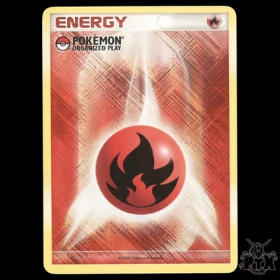 Fire Energy PLAY! Holo Promo LP/Lightly Played(Micro Crease) Pokemon 2009 - Image 1 of 3