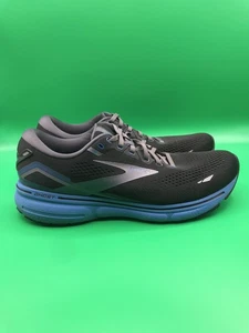 Brooks Ghost 15 Men's Black Pearl Blue Road Running Shoes Neutral Trainer SZ 11 - Picture 1 of 10