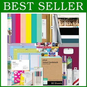 Paquete completo de accesorios Cricut - 150+ piezas - Imagen 1 de 9