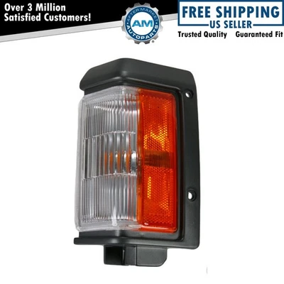 Luz de esquina izquierda lado del conductor compatible con Nissan D21 1988-1989 Pathfinder 1988-1995 Foto 1 de 2
