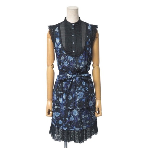 Abito Gucci Taglia 38 Cintura Pizzo Buzzam Midi Insetto 20250708Ra5403 r10_0711