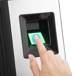 110–240 V 2 8-Zoll-Anwesenheitsgerät Zur Gesichts- Und Fingerabdruckerkennu KUI - Afbeelding 1 van 16