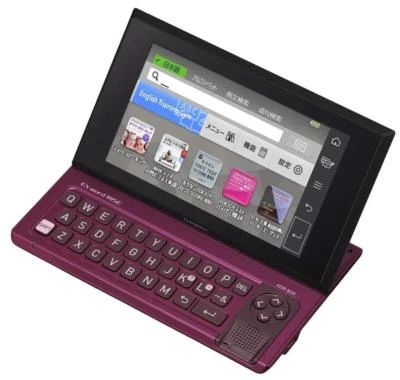 Casio Electronic Dictionary EX-Word RISE XDR-B20RD RED Learn Japanese Japan - Image 1 of 4