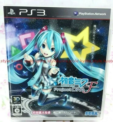 USED PS3 Hatsune Miku: Project Diva F PlayStation3 35873 JAPAN IMPORT - Image 1 of 4