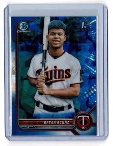 Bryan Acuna - 2022 Bowman Chrome Sapphire Edition - Prospects #BCP-151  (RC) - Picture 1 of 2