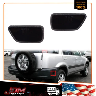 Reflector marcador lateral guardabarros parachoques trasero humo para Honda CR-V CRV 1997-2001 Foto 1 de 4