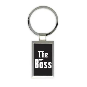 The Boss : Keychain Profession Job Work Gift Coworker Birthday Occupation - Picture 1 of 1