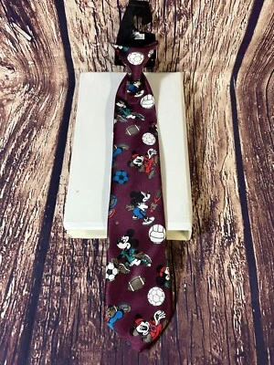 De Colección Disney Mickey Unlimited Deportes Multicolor Niño Pequeño Clip en Corbata Foto 1 de 3