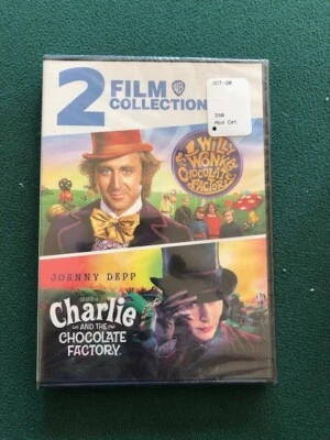 WILLY WONKA & THE CHOCOLATE FACTORY + CHARLIE AND THE CHOCOLATE FACTORY DVD - Image 1 of 2