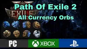 PATH OF EXILE 2 - STANDARD LEAGUE - CURRENCY EXALTED DIVINE CHAOS ORB GEM - POE2 - Picture 1 of 13