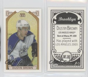 2003-04 Topps C55 Mini Brooklyn Back Dustin Brown #140 Rookie RC