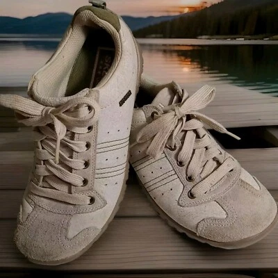 Zapatillas deportivas Skechers para mujer de gamuza tostada talla 8,5 zapatos cómodos con cordones de colección EE. UU. Foto 1 de 4