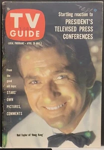 TV Guide May 1961 Carol Burnett Dinah Shore Doug McClure Bat Masterson - Picture 1 of 2
