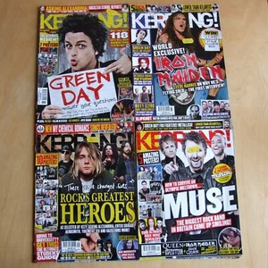 Kerrang! magazine 4 issues September 2012 Green Day Iron Maiden Muse etc. - Imagen 1 de 13