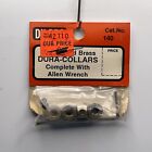 DuBro 140 5/32" Chrome Plated Brass Dura-Collars  RC Air Vintage New Old Stock