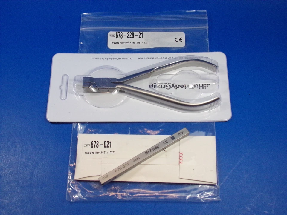 Torquing dental Pilers con llave de 0,019"/0,022" 678-328-21 HU FRITO Foto 1 de 1