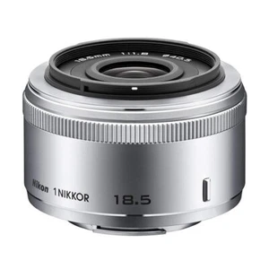 Nikon 1 Nikkor 18.5mm f/1.8 Prime Lens Silver para formato CX - Imagen 1 de 6