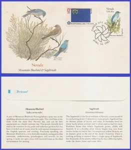 USA5 #1980 U/A Fleetwood FDC Combo2 Nevada - Imagen 1 de 1