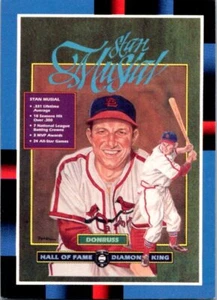 1987 Donruss STAN MUSIAL #641 St Louis Cardinals 1987 Insert Card - Picture 1 of 2
